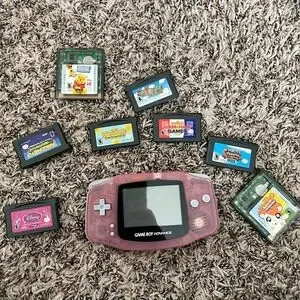 Pink Gameboy Advance